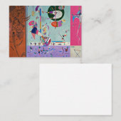 カンディンスキー – さまざまなパーツ ノートカード (正面/裏面)