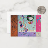 カンディンスキー – さまざまなパーツ ノートカード (正面/裏面インサイチュ)