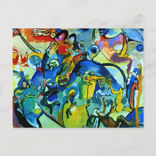 カンディンスキー – すべての聖人の日II, ポストカード (正面)