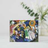 カンディンスキー – すべての聖人I ポストカード (スタンド正面)