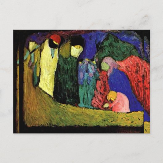 カンディンスキー – エンカウンターポストカード ポストカード (正面)