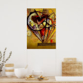 カンディンスキー – オンザポイント ポスター (キッチン)