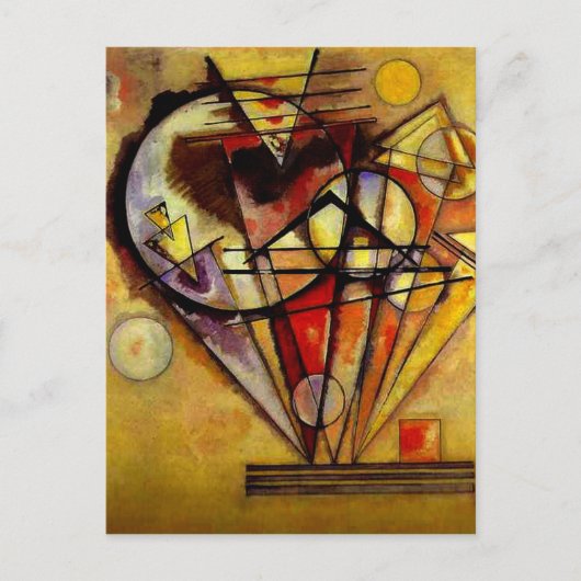 カンディンスキー – オンザポイント ポストカード (正面)