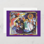 カンディンスキー、オールセイントデイ、ファインアート ポストカード (正面/裏面)