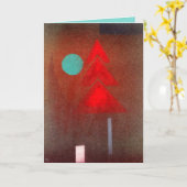 カンディンスキー カード (黄色い花)