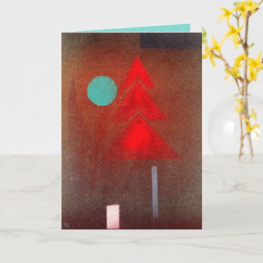 カンディンスキー カード (黄色い花)