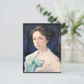 カンディンスキー - ガブリエル・ミュンターの肖像 ポストカード (スタンド正面)