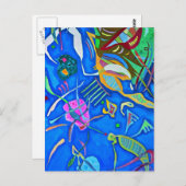 カンディンスキー - グルーピング ポストカード (正面/裏面)