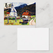 カンディンスキー – コチェル – ヴィレッジチャーチ ノートカード (正面/裏面)