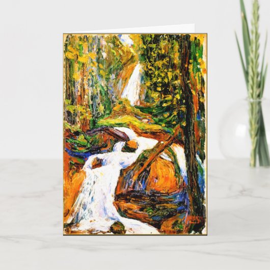 カンディンスキー – コチェル – 滝I カード (正面)