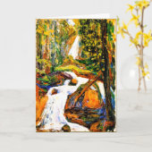 カンディンスキー – コチェル – 滝I カード (黄色い花)