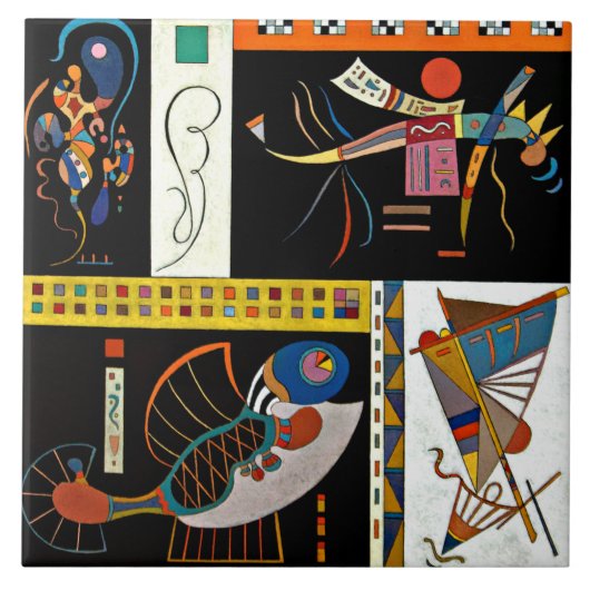 カンディンスキー – コミュンテ タイル (正面)