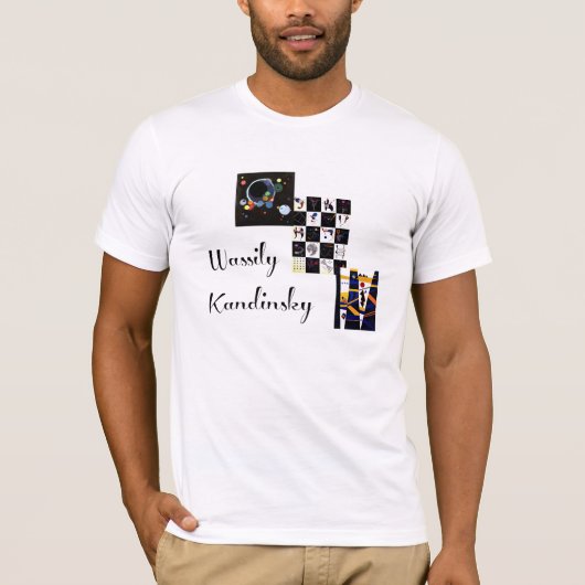 カンディンスキー - コラージュ II Tシャツ (正面)