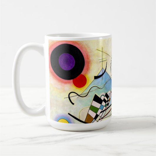 カンディンスキー コンポジション8 コーヒーマグカップ (左)
