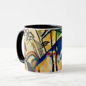 カンディンスキー – コンポジションIV マグカップ (正面左)