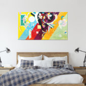 カンディンスキー – コンポジションIX （コンポジション9） - 1936 キャンバスプリント (インサイチュ (寝室))