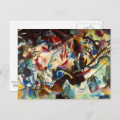 カンディンスキー – コンポジションVI ポストカード (正面/裏面)