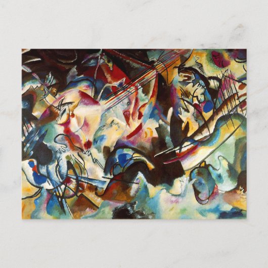 カンディンスキー – コンポジションVI ポストカード (正面)