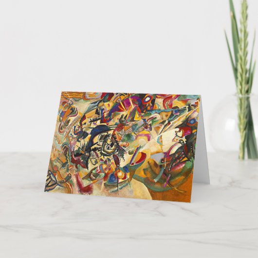 カンディンスキー – コンポジションVII カード (正面)