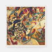 カンディンスキー – コンポジションVII スタンダードランチョンナプキン (正面)