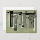 カンディンスキー – サーフェイス会議、抽象芸術アート ポストカード (正面/裏面)