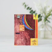 カンディンスキー - シャープ ポストカード (スタンド正面)