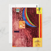 カンディンスキー - シャープ ポストカード (正面/裏面)