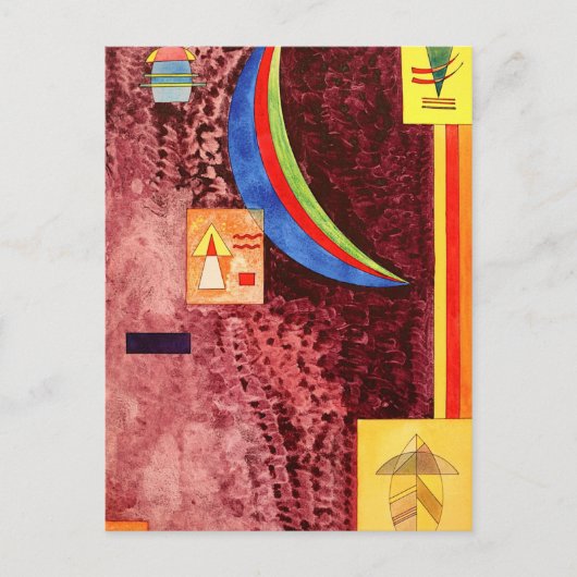 カンディンスキー - シャープ ポストカード (正面)