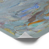 カンディンスキー – シュヴァービングニコライプラッツ、冬 ポスター (角)