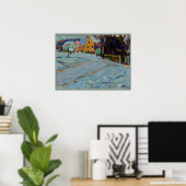 カンディンスキー – シュヴァービングニコライプラッツ、冬 ポスター (ホームオフィス)