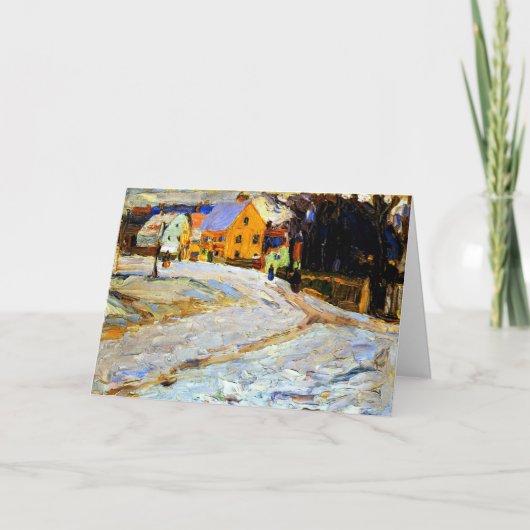 カンディンスキー – シュヴァービング – ニコライプラッツ カード (正面)