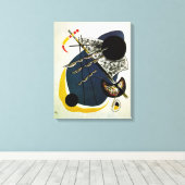 カンディンスキー – スモールワールドII キャンバスプリント (インサイチュ (ウッドフロア))