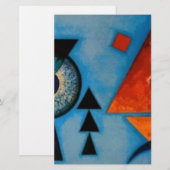 カンディンスキー ソフト ハード アブストラクト 便箋 (正面/裏面)