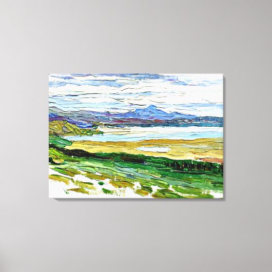 カンディンスキー – チュニス，ザ・ベイ キャンバスプリント (正面)