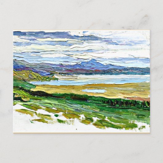 カンディンスキー – チュニス，ザ・ベイ ポストカード (正面)