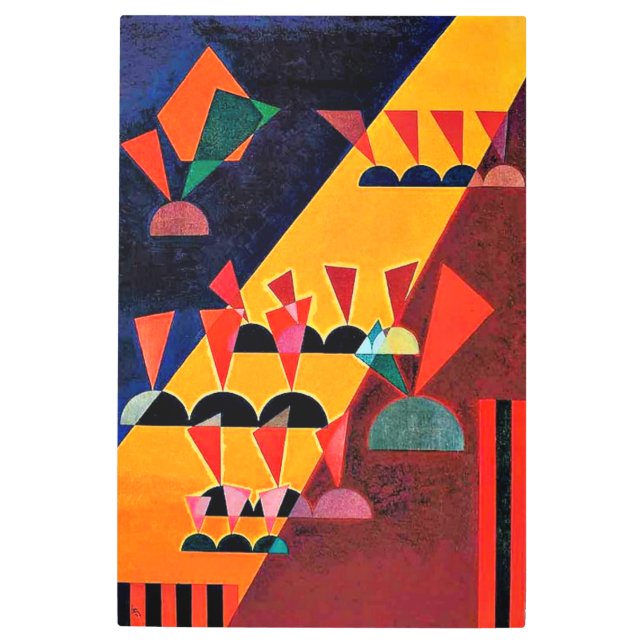 カンディンスキー – テーマトップ メタルプリント (正面)