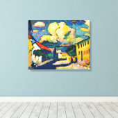 カンディンスキー – ドルフストラス,ムルナウ キャンバスプリント (インサイチュ (ウッドフロア))