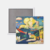 カンディンスキー – ドルフストラス，ムルナウ マグネット (正面/裏面)