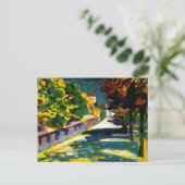 カンディンスキー – ババリアの秋 ポストカード (スタンド正面)