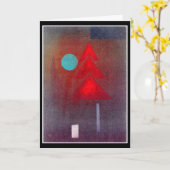 カンディンスキー-ファーストバーサンケン カード (黄色い花)