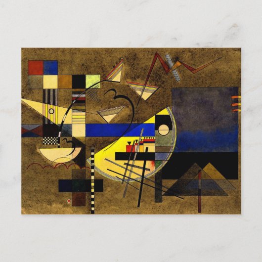 カンディンスキー – フェステスIII ポストカード (正面)