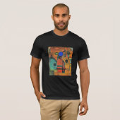 カンディンスキー - ブラウンサイレンス Tシャツ (正面フル)