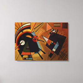 カンディンスキー – ブラックとバイオレット キャンバスプリント