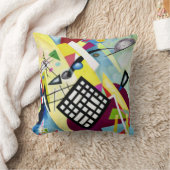 カンディンスキー – ブラックグリッド クッション (ブランケット)