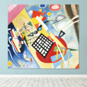 カンディンスキー – ブラックグリッド(1922) – バウハウス – キャンバスプリント (インサイチュ (ウッドフロア))