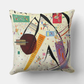 カンディンスキー – ブラックポイント クッション (裏面)