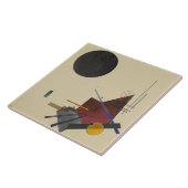 カンディンスキー – ブラック人間関係 タイル (側面)