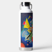 カンディンスキー ブルー ペインティング ウォーターボトル (正面)