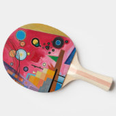 カンディンスキー – ヘビーレッド 卓球ラケット (横)