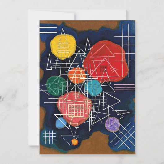 カンディンスキー – ベール付きグロー カード (正面)